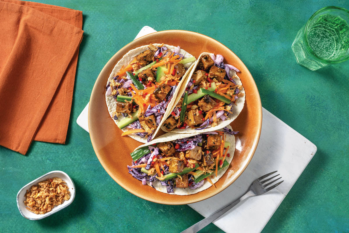 Speedy Japanese Tofu Tacos Recipe HelloFresh