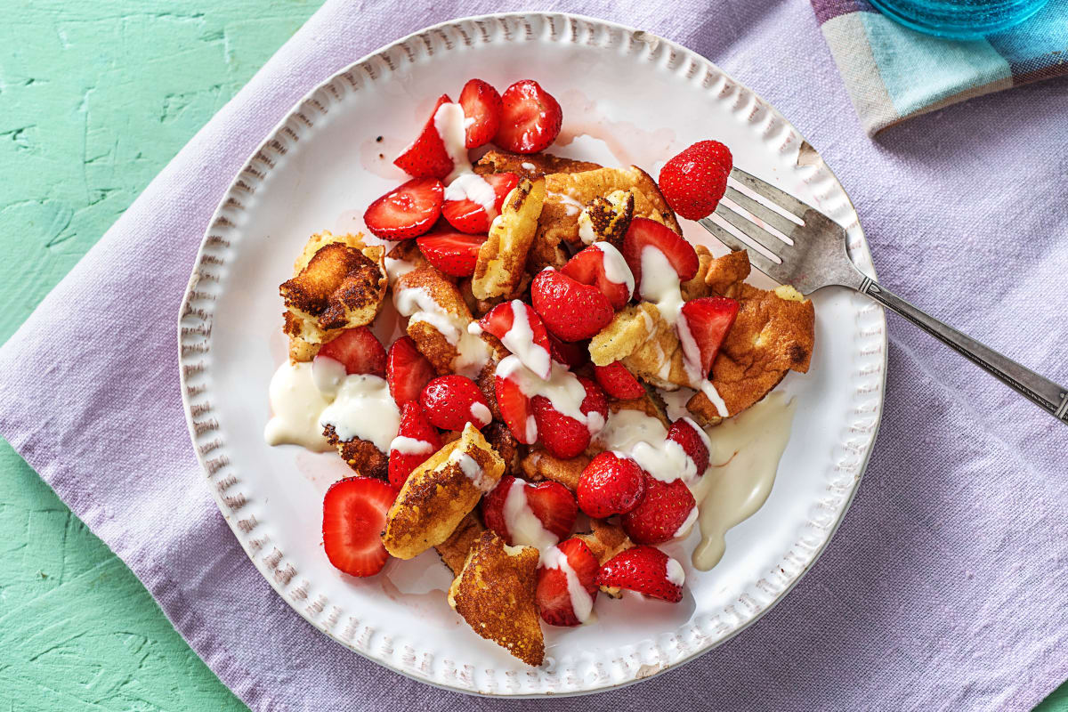 Kaiserschmarrn met aardbei