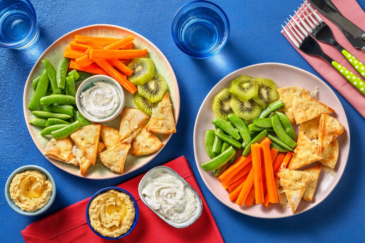 Plateau de pitas pour enfants