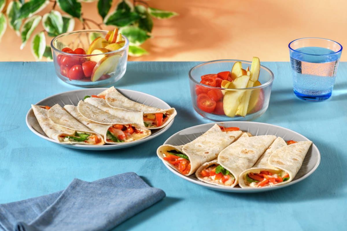 Kids' Pizza Party Lunch Wraps