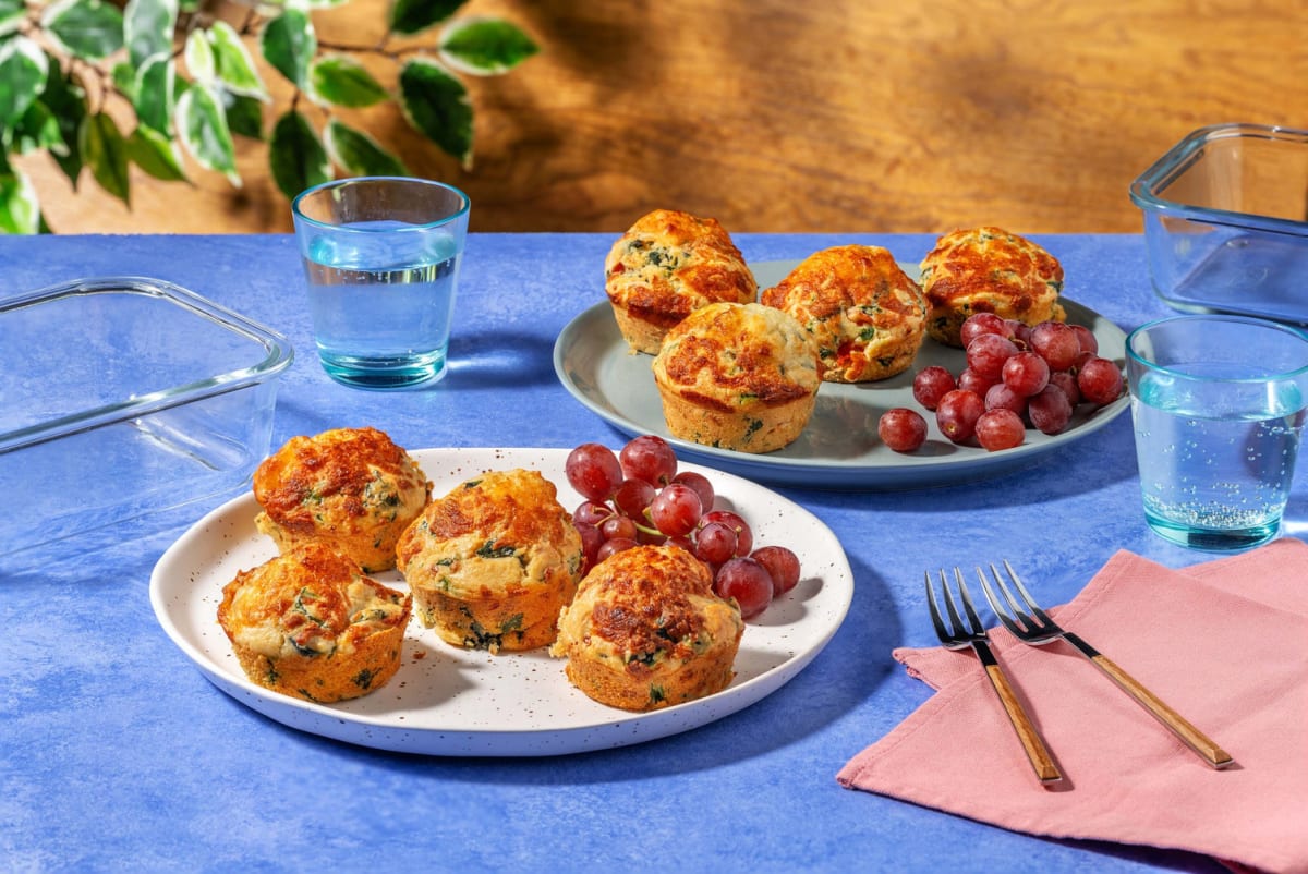 Kids' Spinach and Cheese Muffins