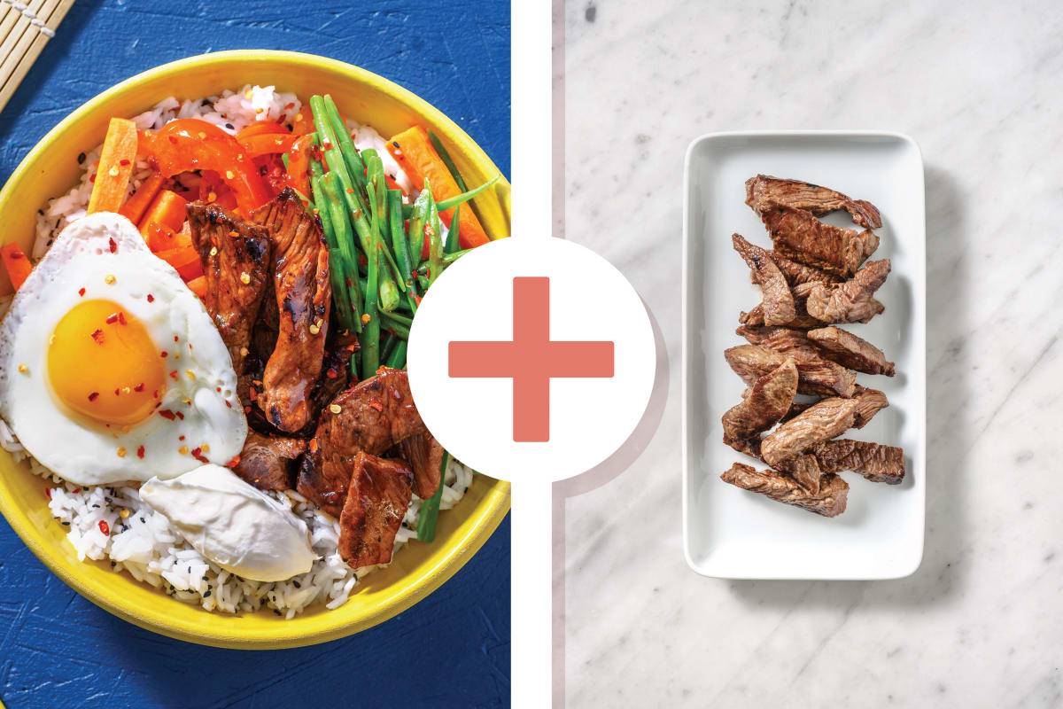 Korean Double Beef Bibimbap