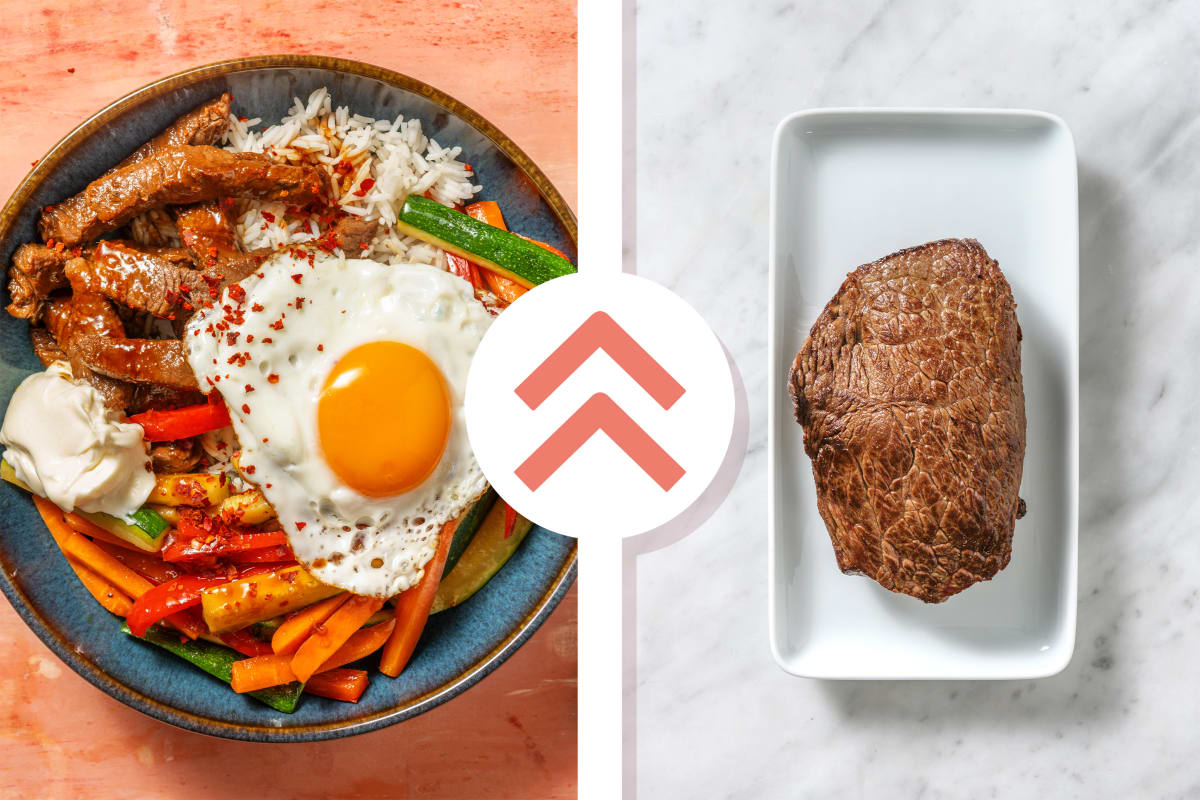 Korean-Style Beef Rump Bibimbap