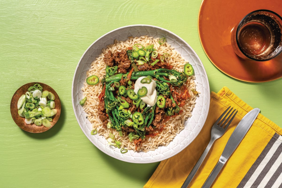 Korean-Style Beef Bulgogi Bowl