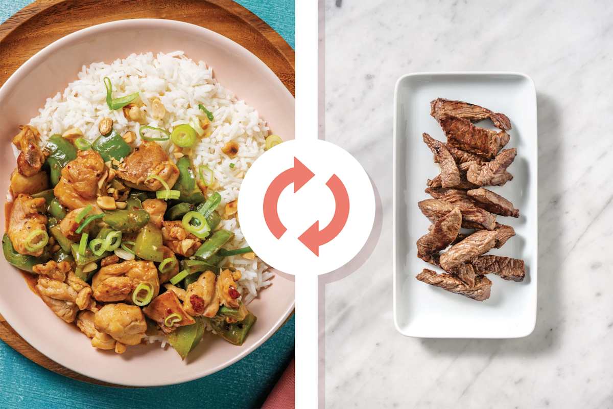 Kung Pao Beef & Capsicum