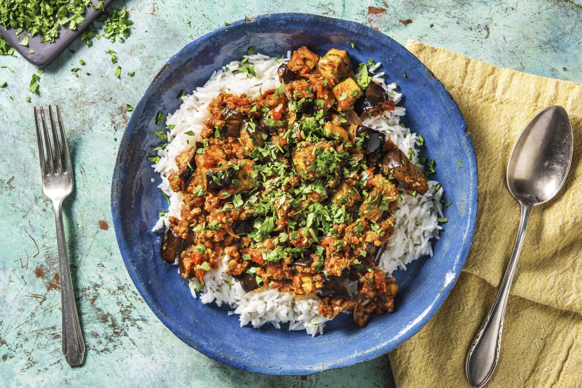 Lamb and Aubergine Curry