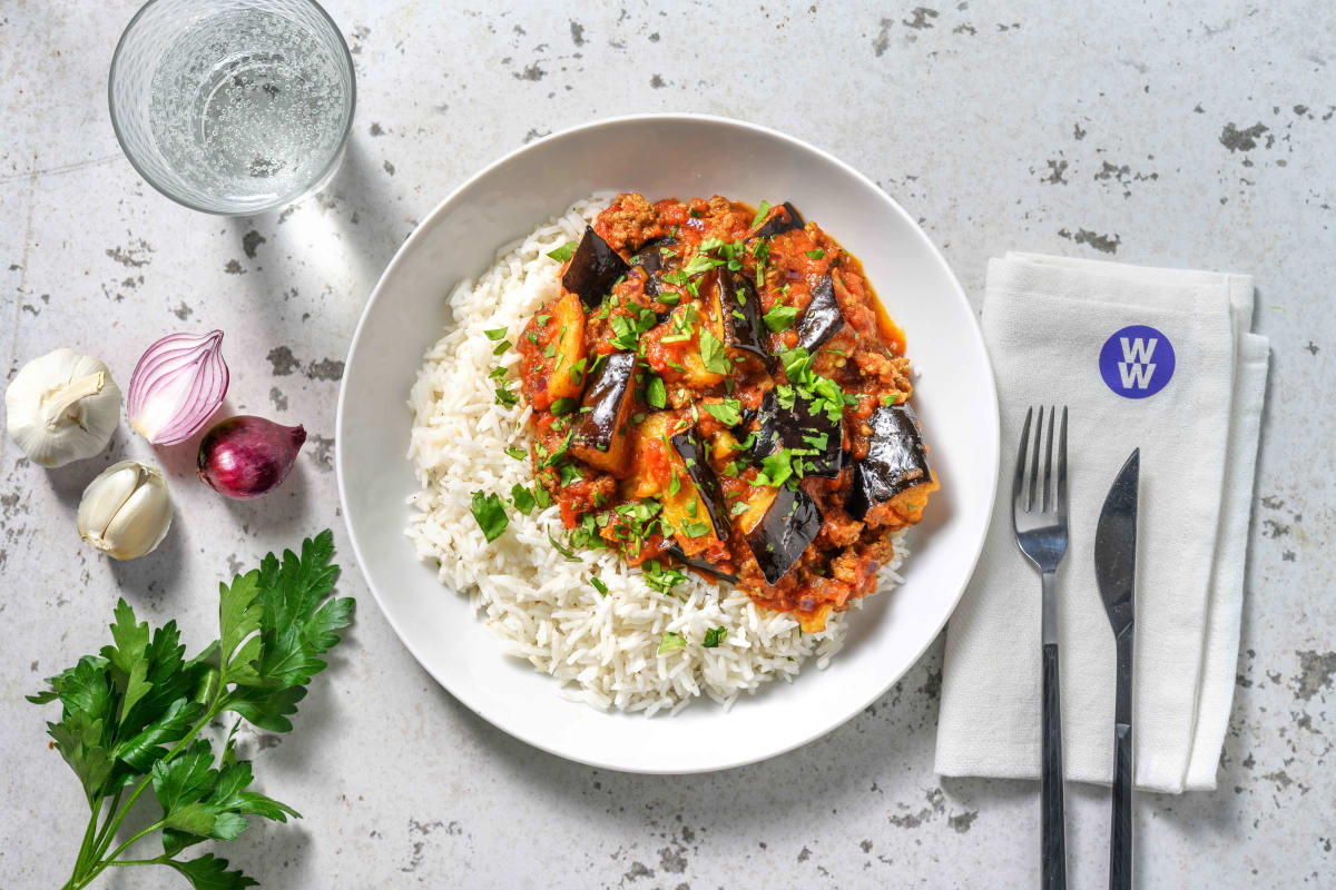 Lamb and Aubergine Curry