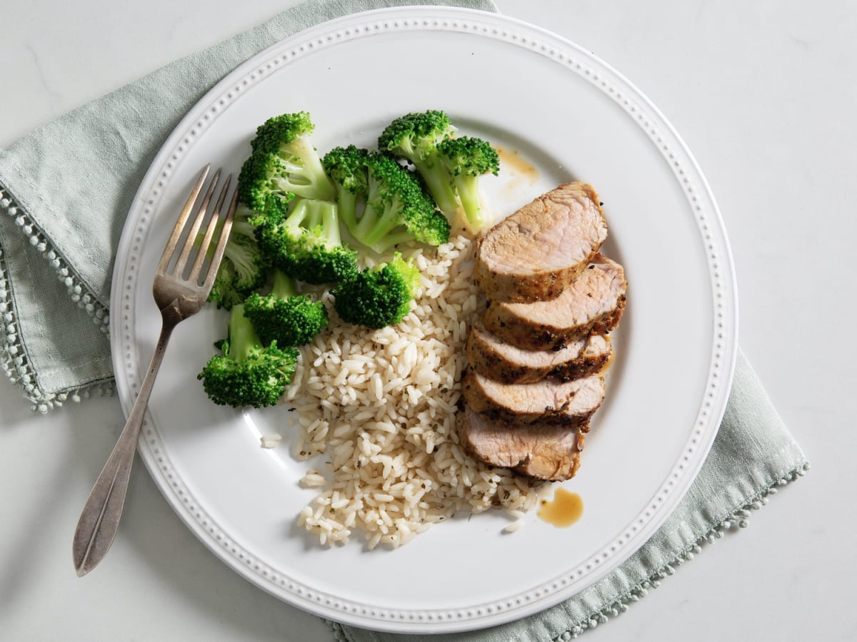 Apricot-Mustard Pork Tenderloin