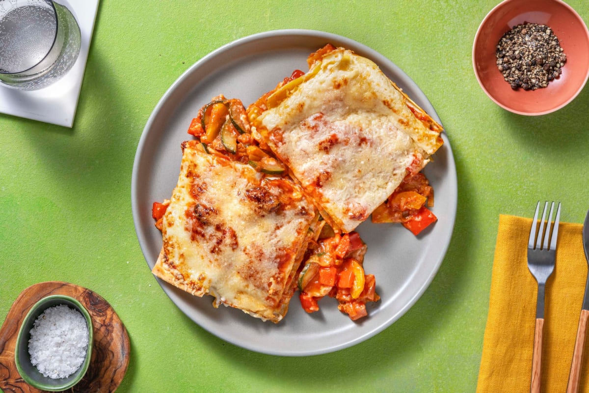 Lasagne végétarienne et béchamel maison