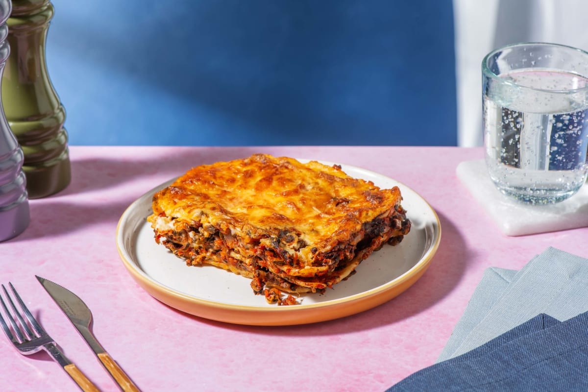 Lasagne veggie gratinées à l&amp;#39;emmental Recette | HelloFresh