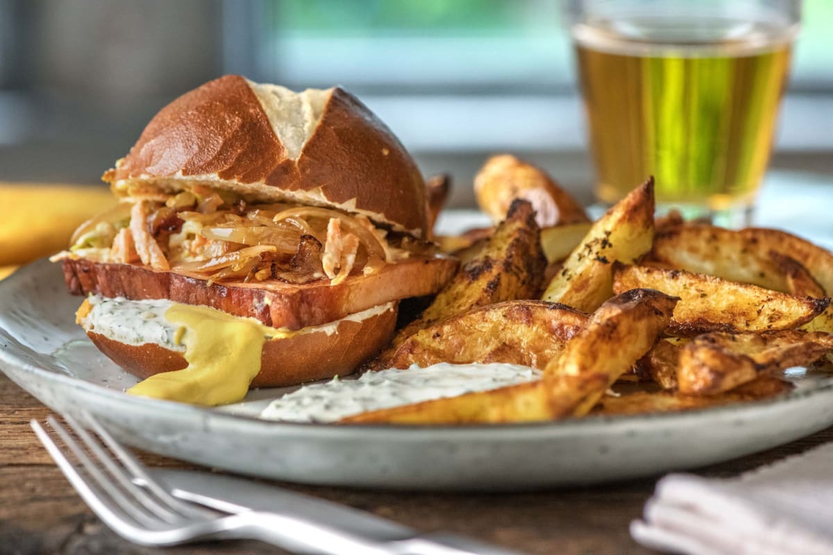 Leberkäse-Burger