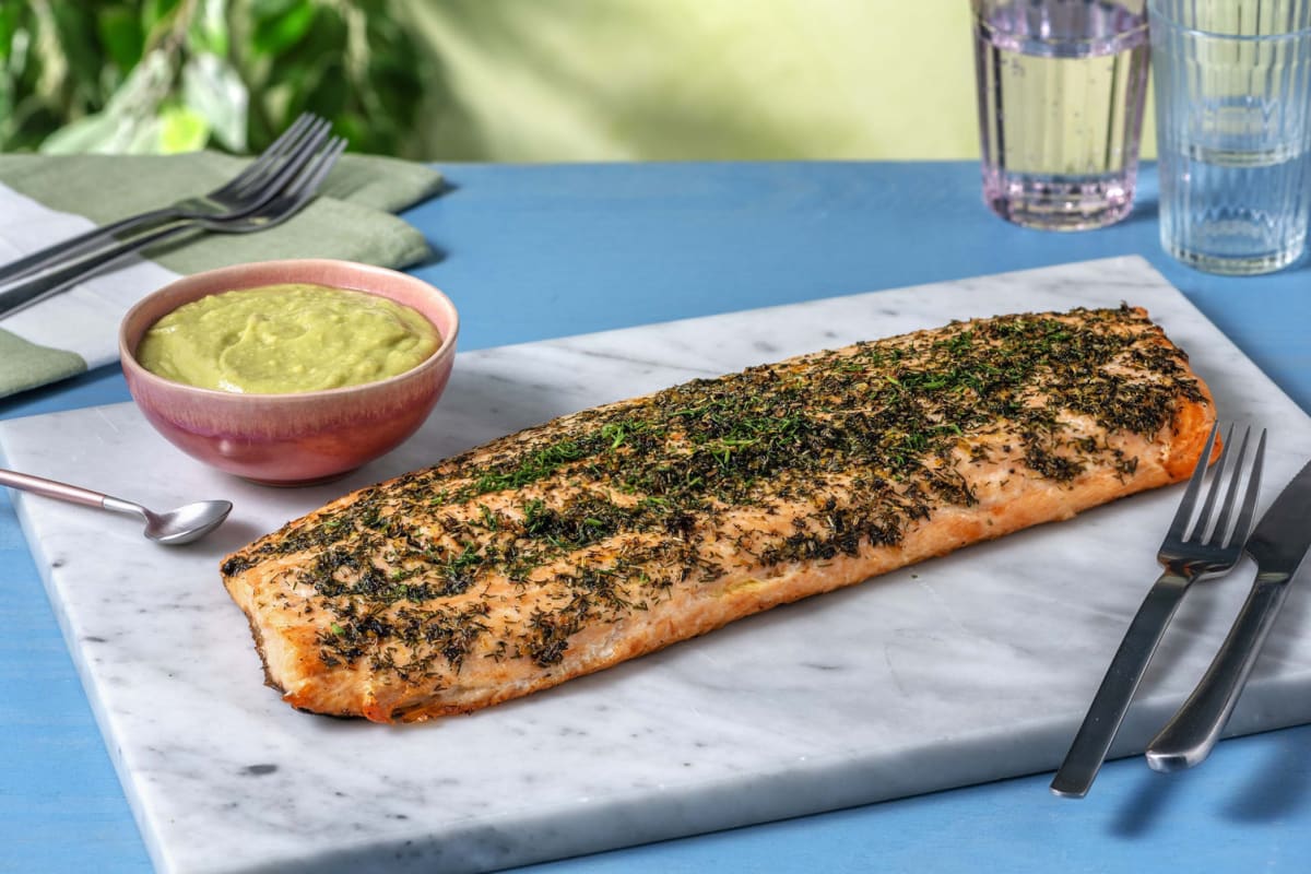 Lemon-Dill Roasted Salmon