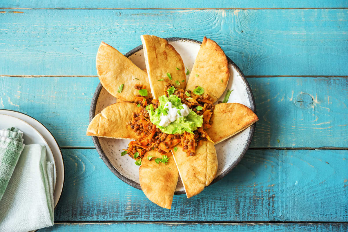 Lentil Nachos