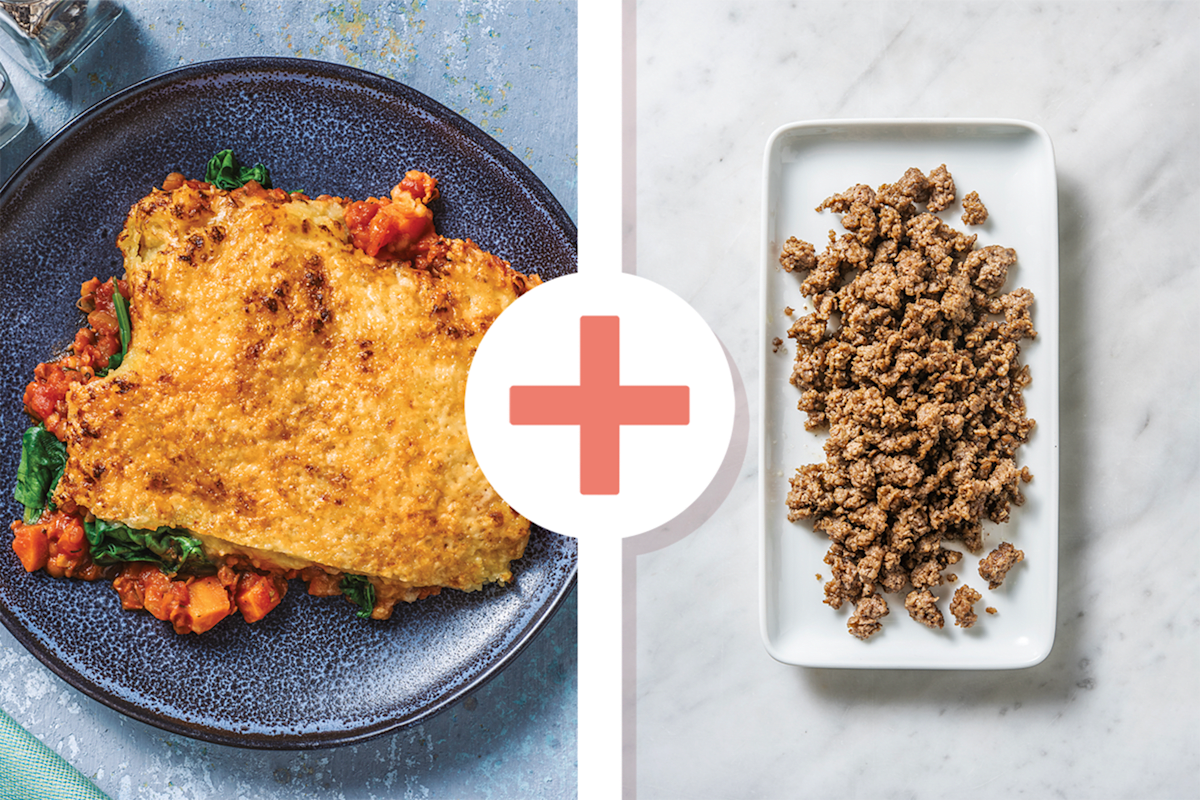 Beef, Lentil & Veggie Shepherd's Pie