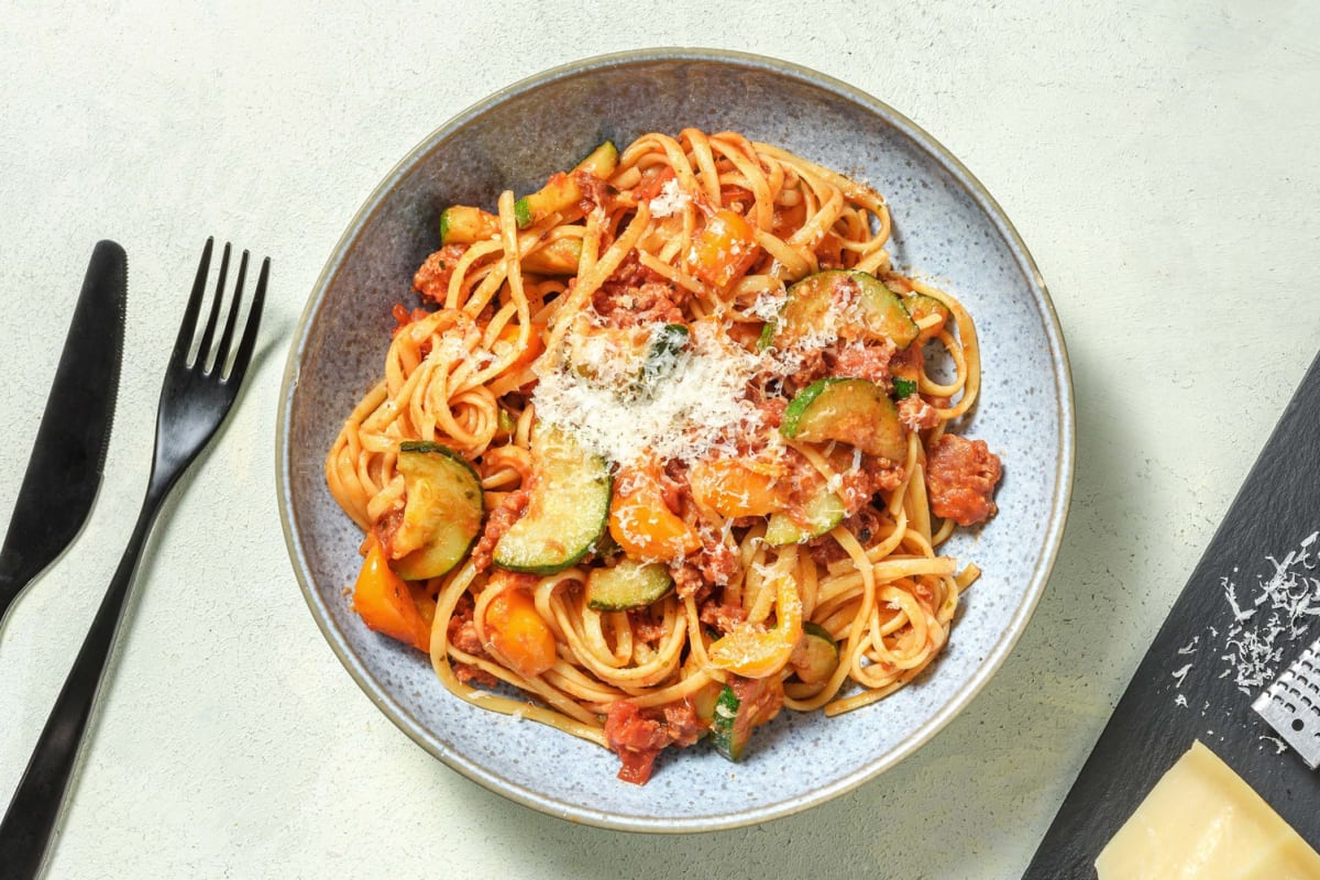 Linguines toscanes au bœuf