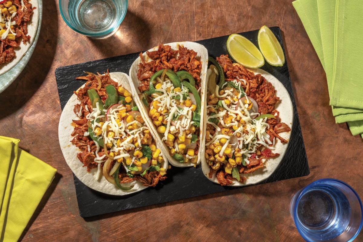 Loaded Birria-Style Beef Brisket Tacos Recipe | HelloFresh