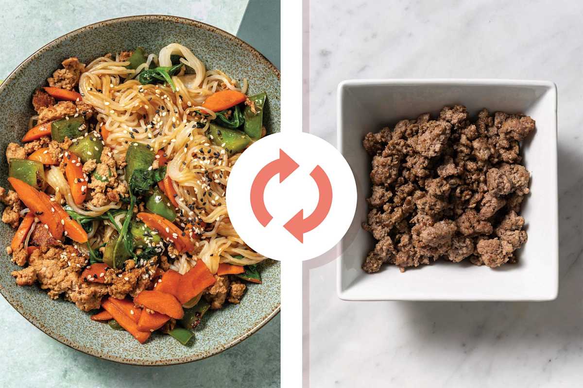 Honey-Soy Beef Konjac Noodle Stir Fry