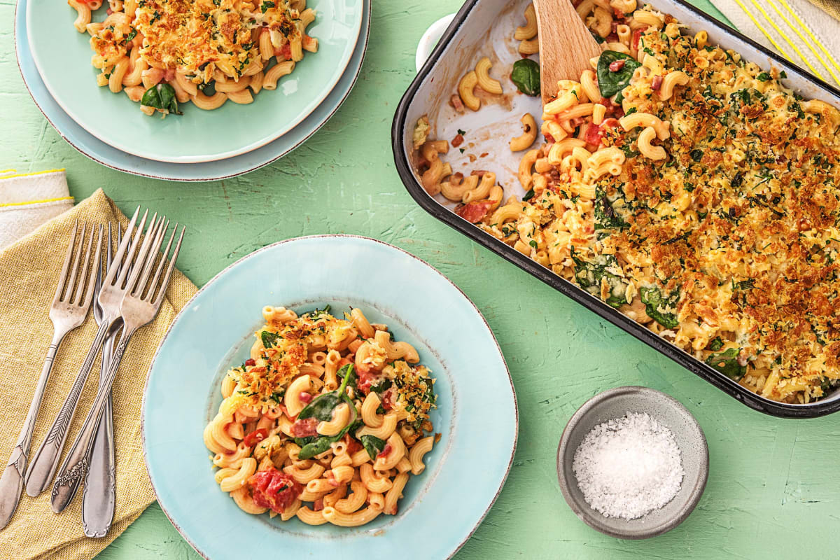 Macaroni in a Creamy Tomato Sauce