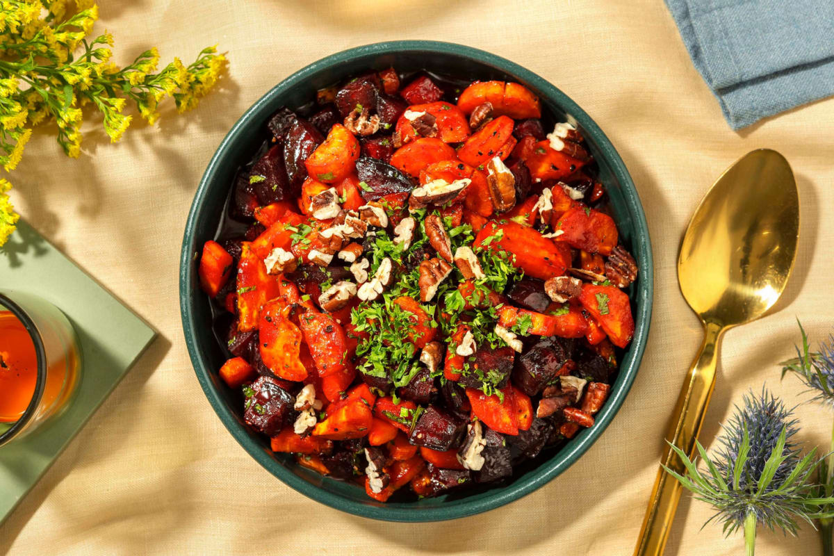 Maple-Glazed Carrots and Beets