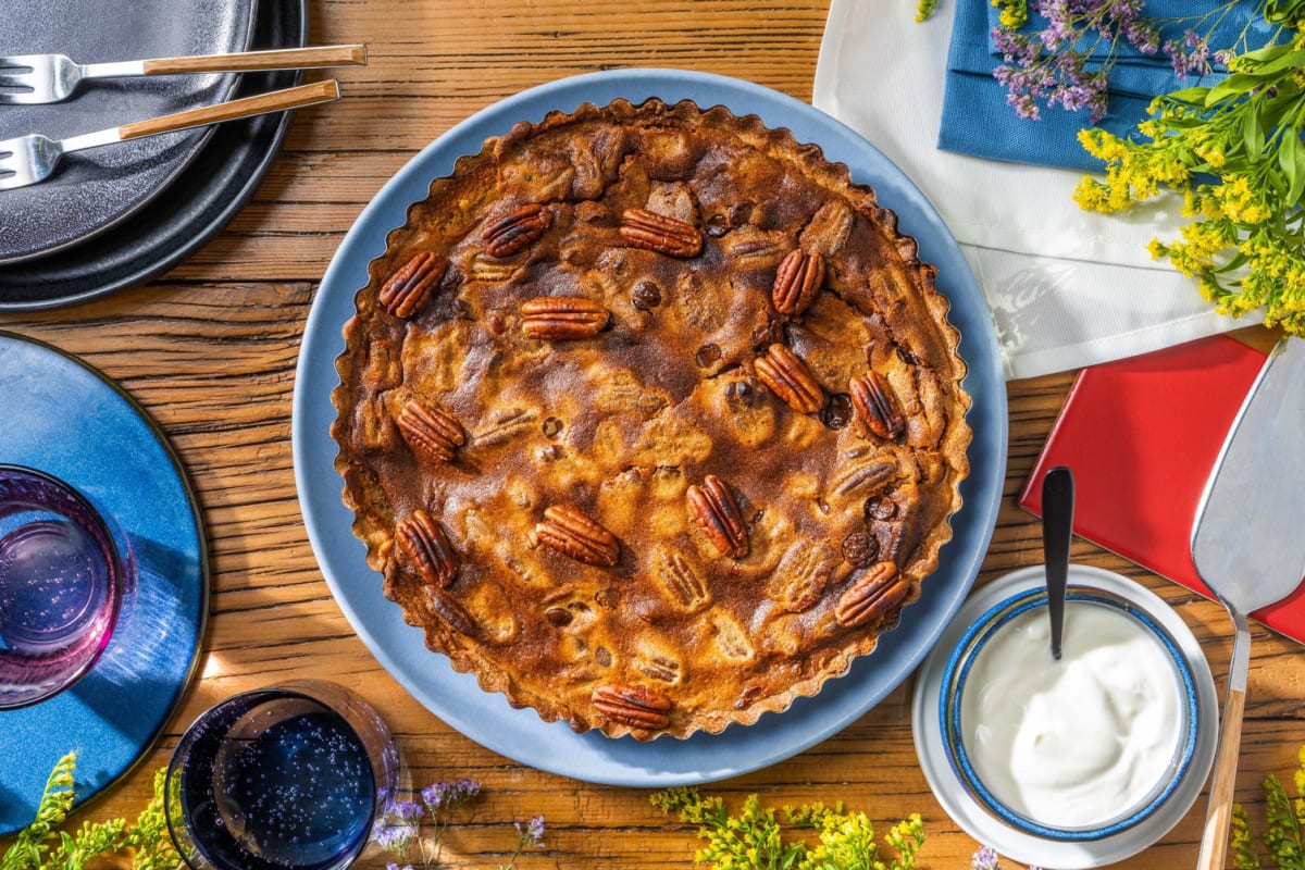 Tarte au sucre à l’érable et aux pacanes