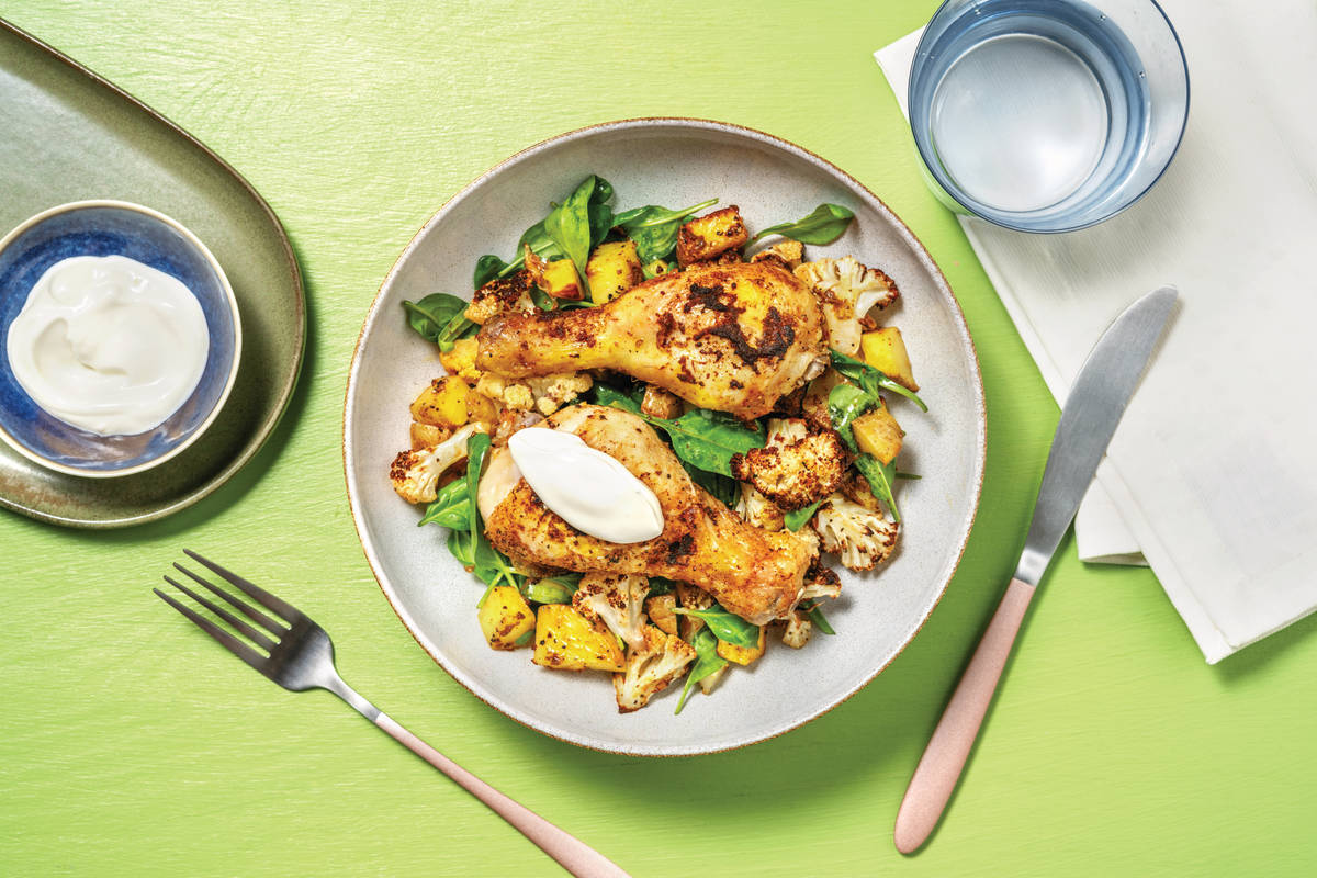 Masala Chicken Drumstick Traybake Recipe HelloFresh