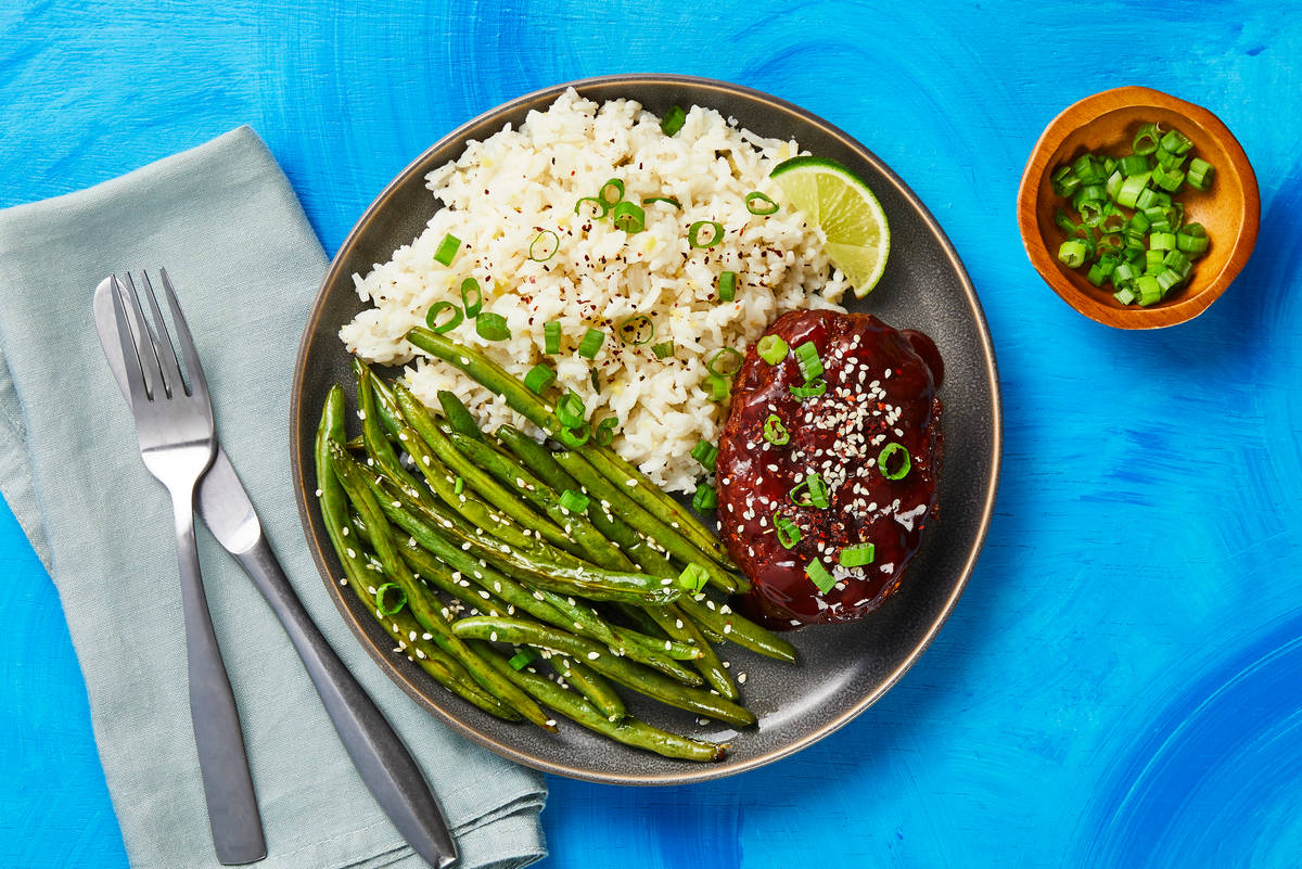 Meatloaves with a Sweet Chili Glaze Recipe HelloFresh