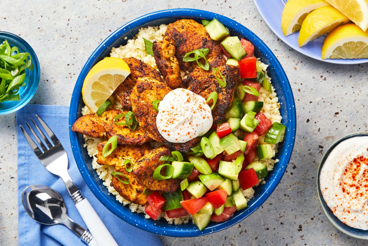 Mediterranean Chicken Bowls