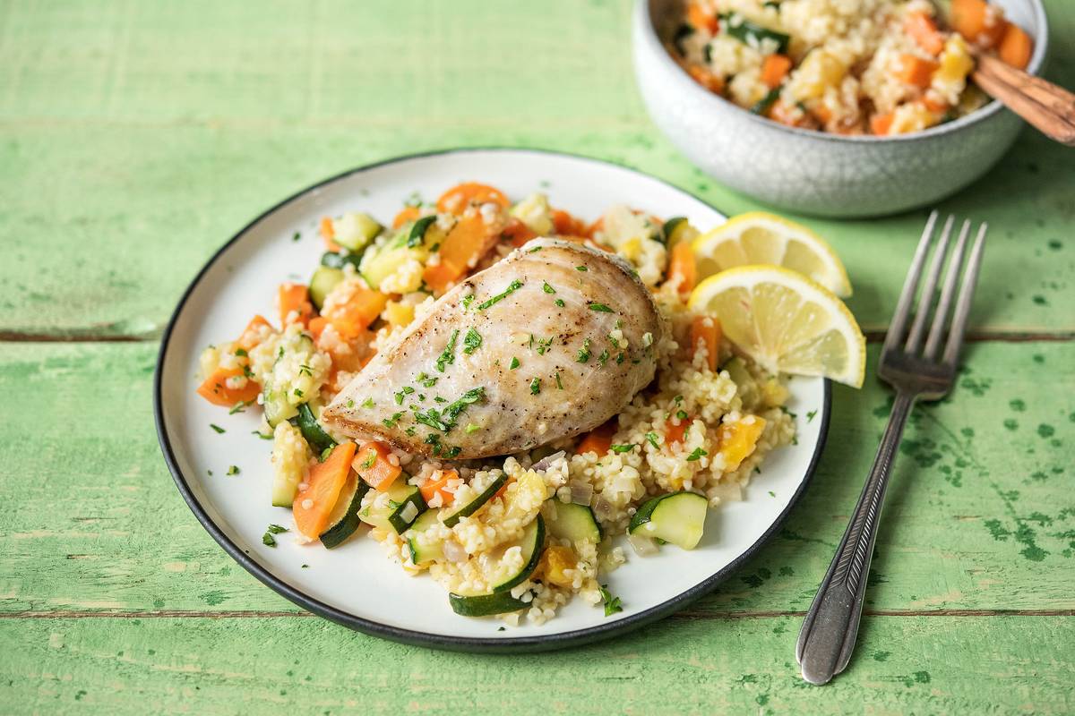Mediterranean Skillet Chicken Recipe HelloFresh