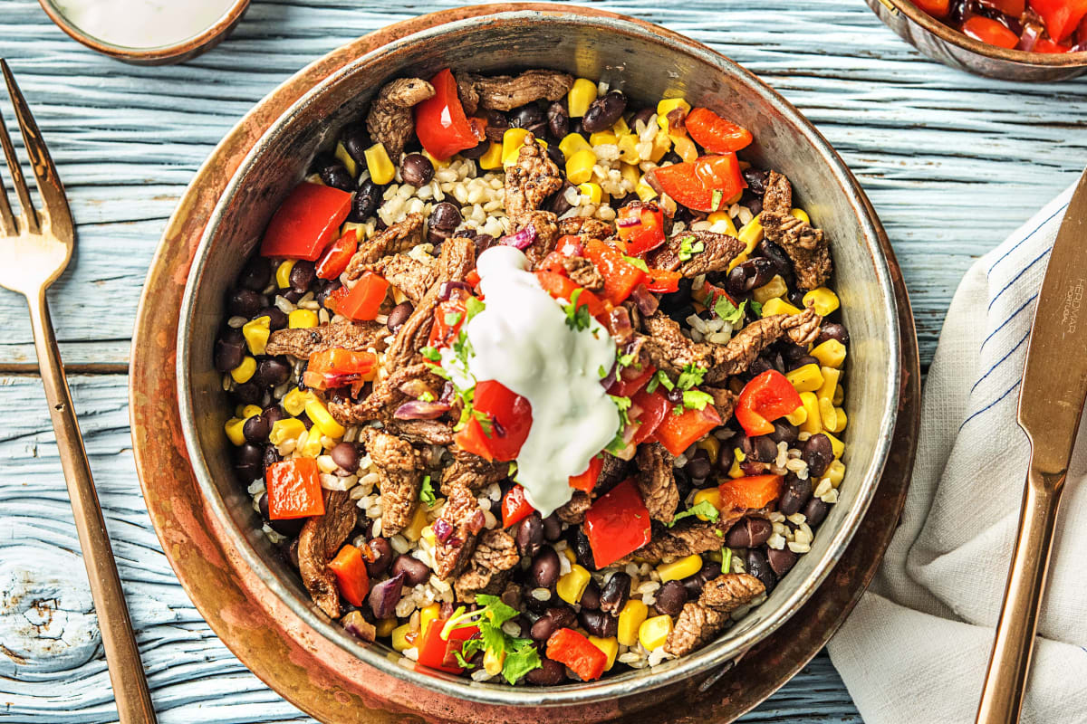 Mexican Beef Burrito Bowl