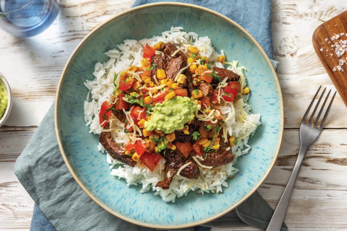 Mexican Beef Burrito Bowl