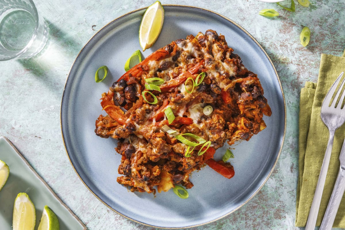 Mexican Beef Loaded Wedges