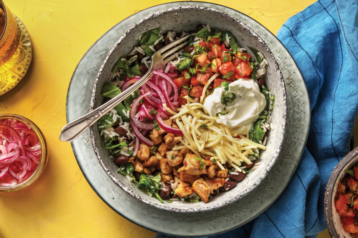 Mexican Chicken Burrito Bowl