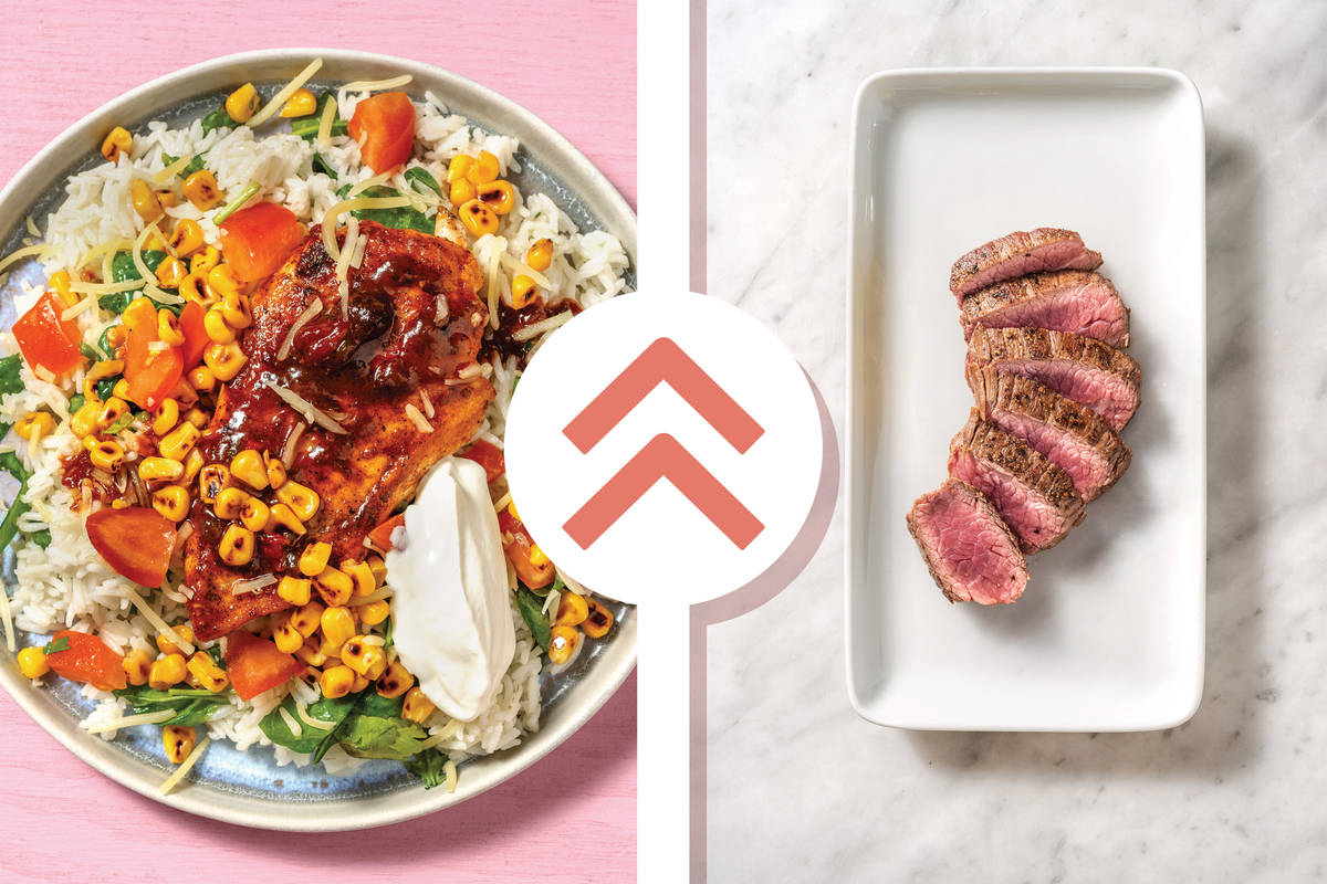 TexMex Beef & Garlic Rice Recipe HelloFresh