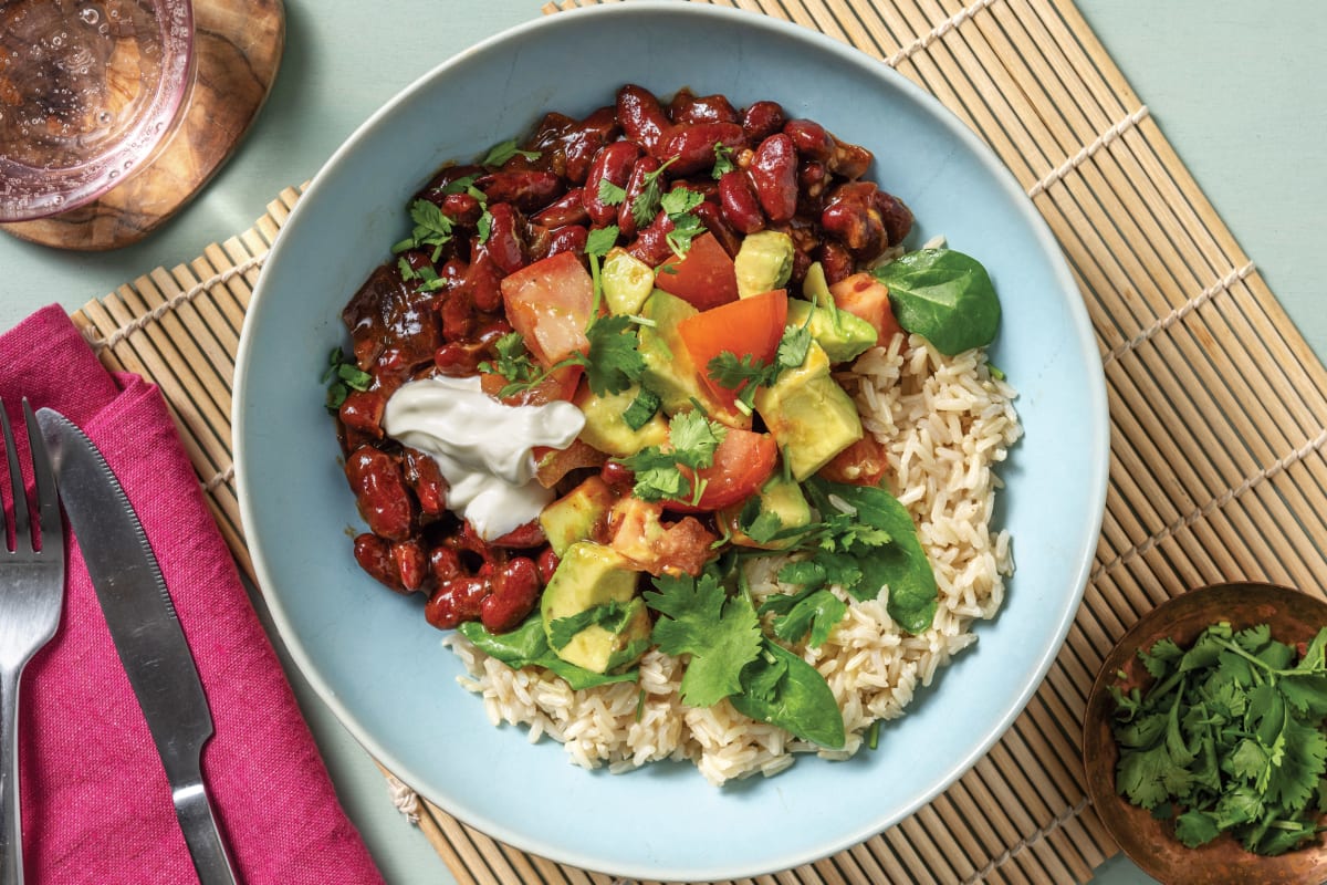 Red Bean and Rice Salad