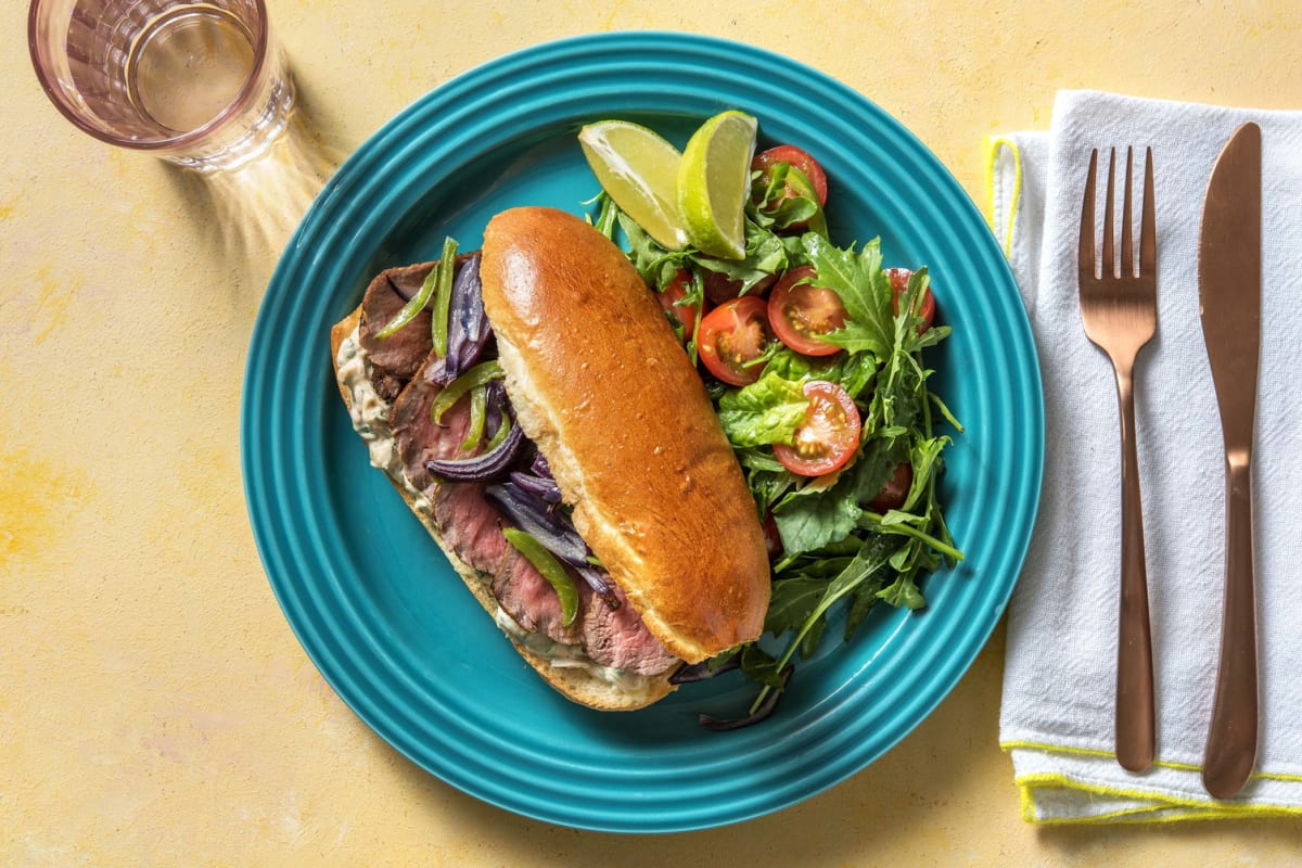 Mexican Steak Tortas