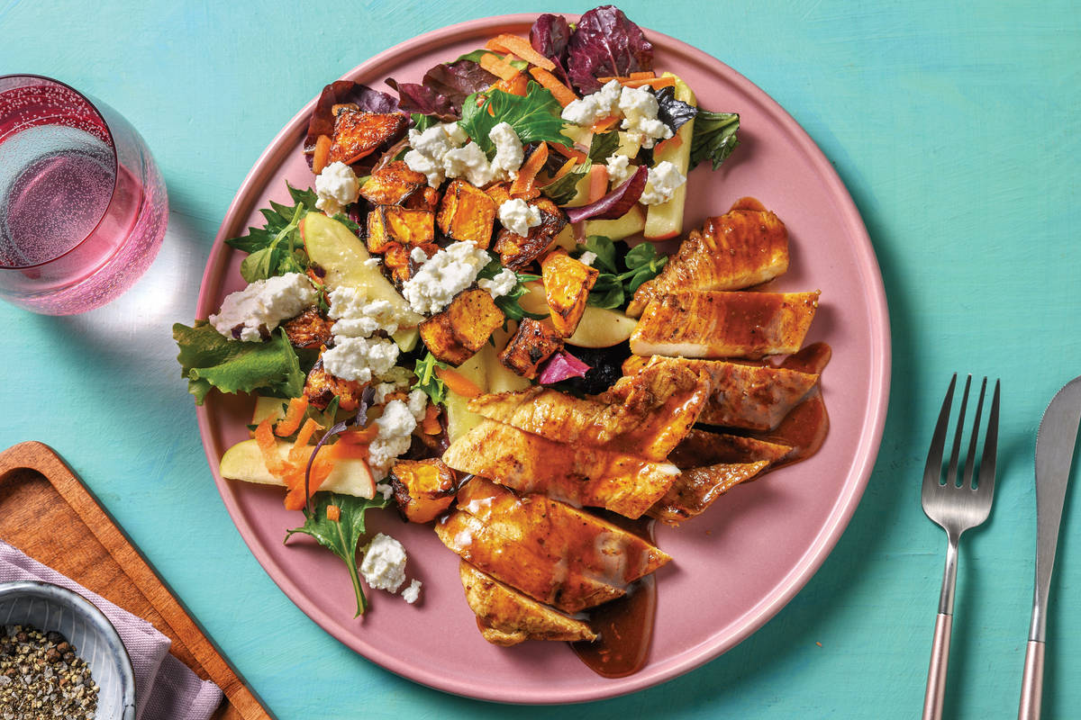 Middle Eastern ApricotGlazed Chicken Recipe HelloFresh