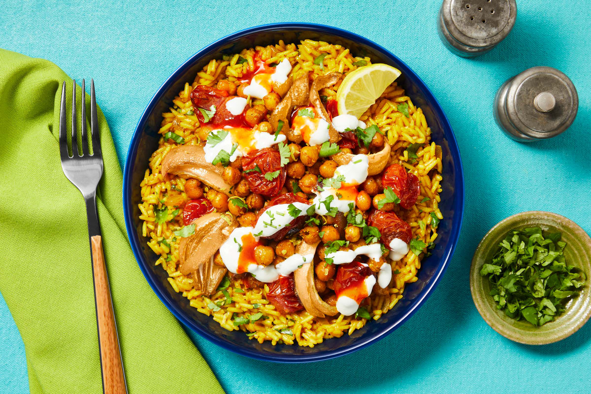 Middle Eastern Chickpea Bowls