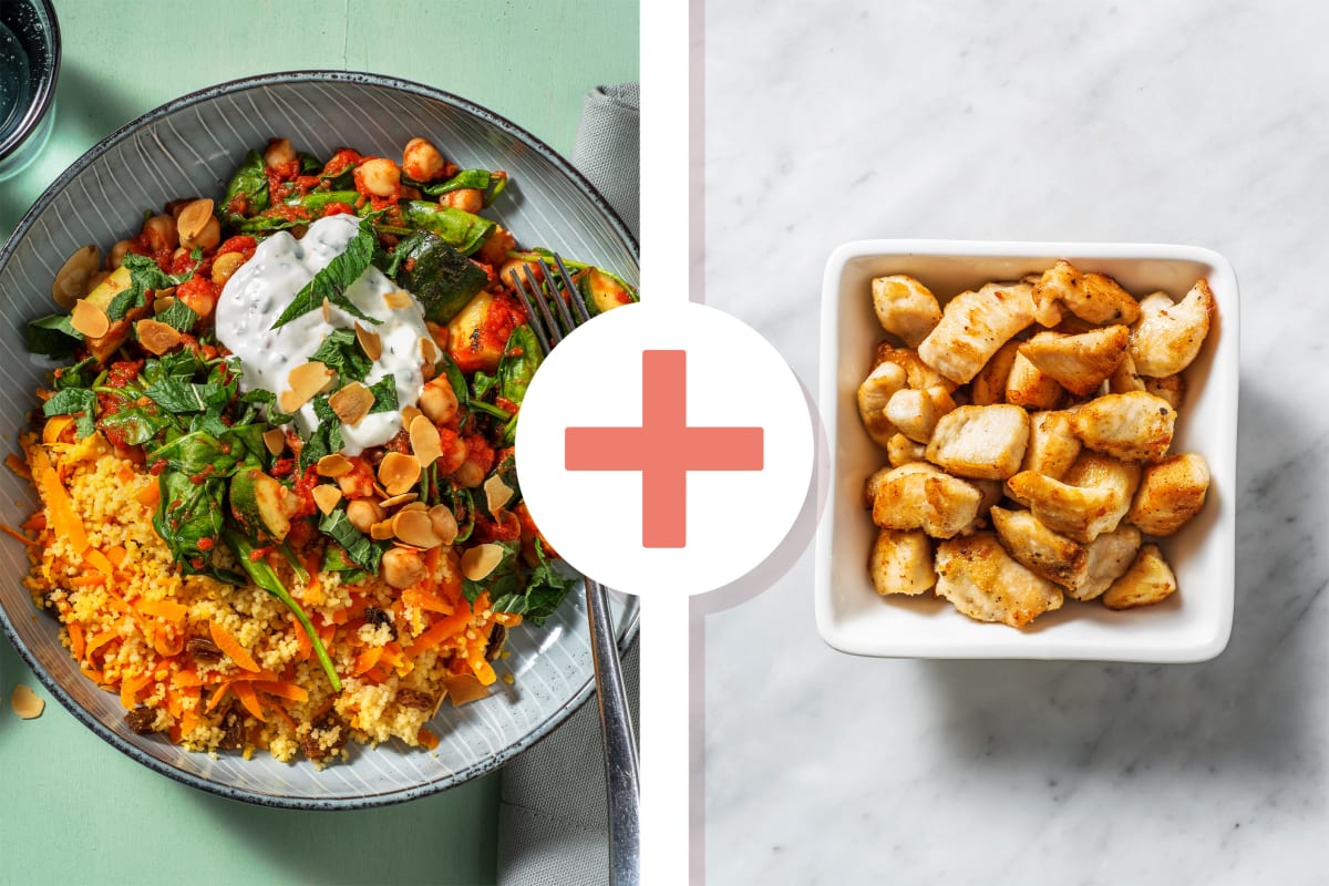 Middle Eastern Chickpea & Chicken Stew