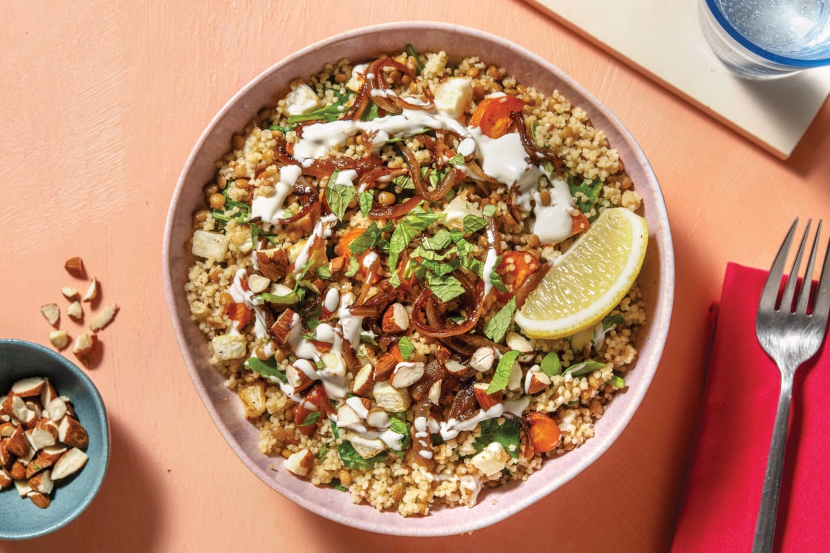 Chermoula Black Bean & Couscous Bowl