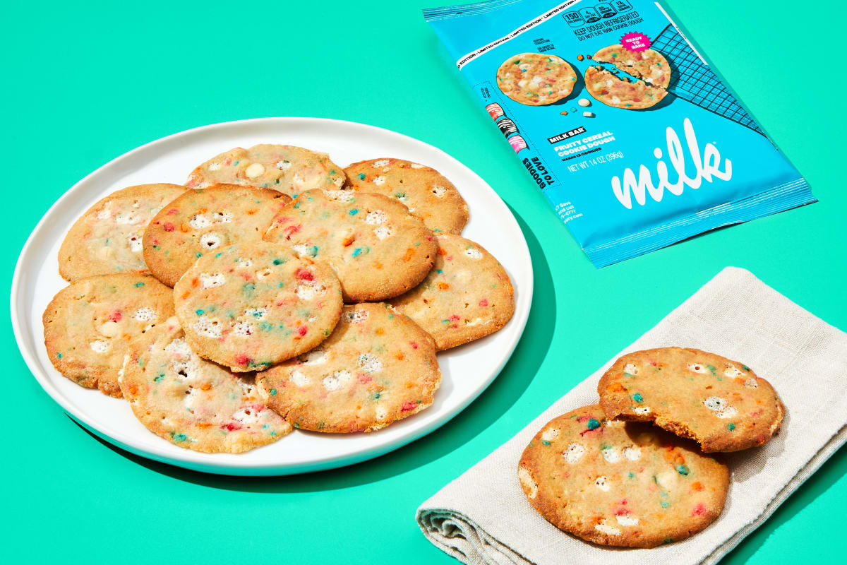 Milk Bar Fruity Cereal Cookie Dough