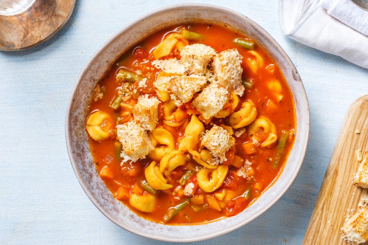 Minestrone Tortellini Stew