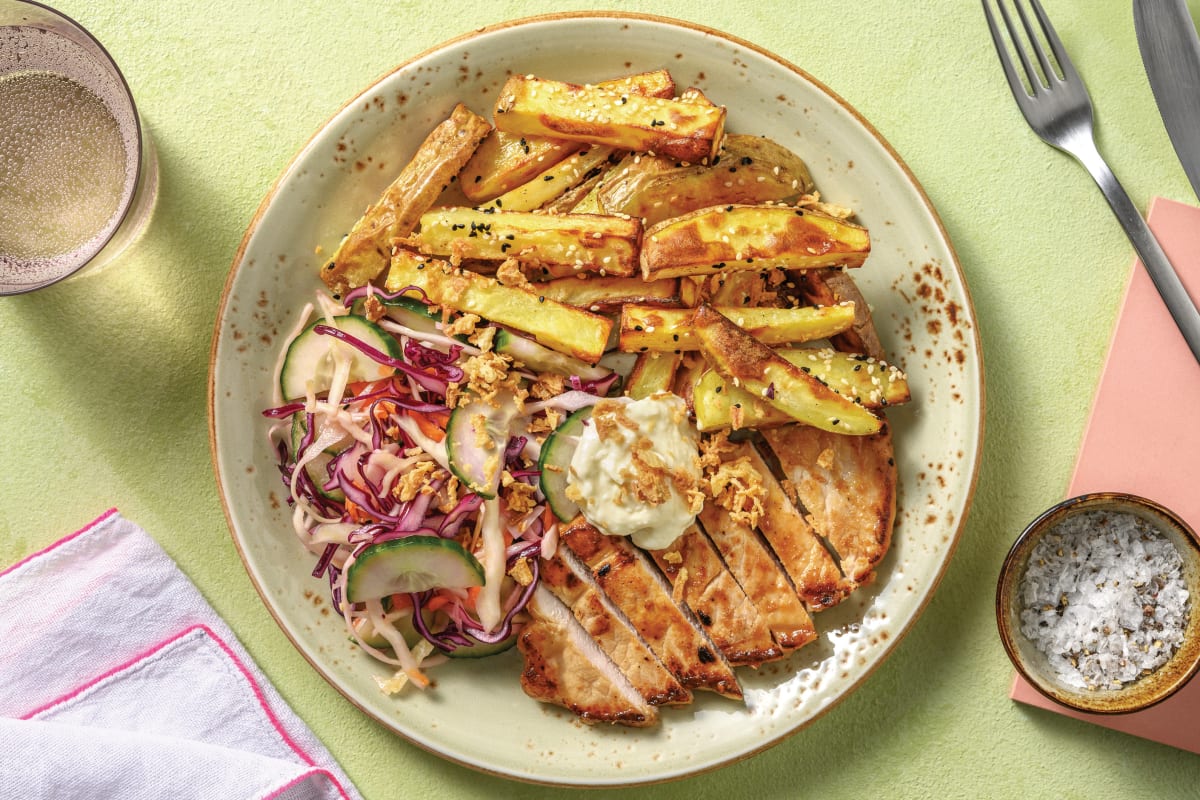 Easy Miso & Honey-Glazed Pork