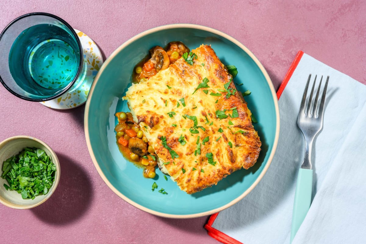 Mixed Mushroom, Beyond Meat® and Pea Cottage Pie