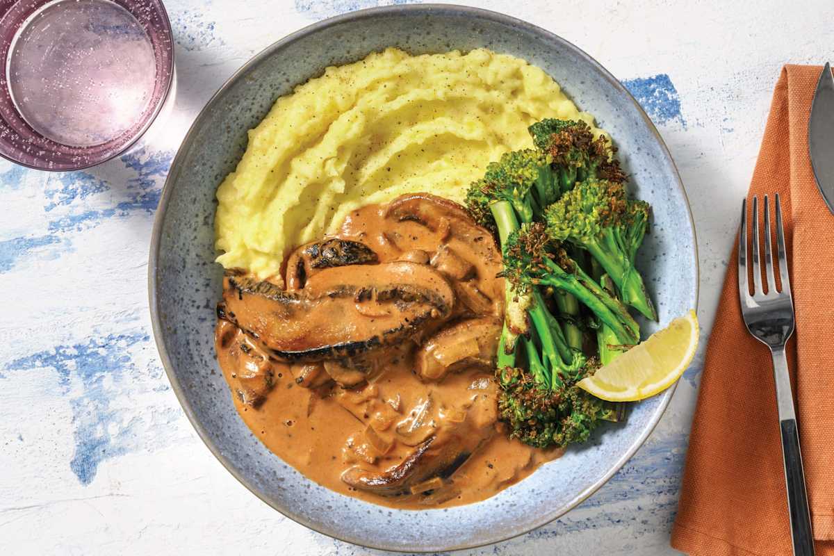 Creamy Chicken & Mushroom Stroganoff
