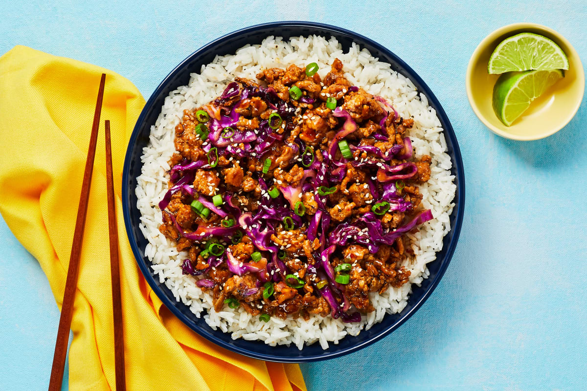 Moo Shu Pork Bowls