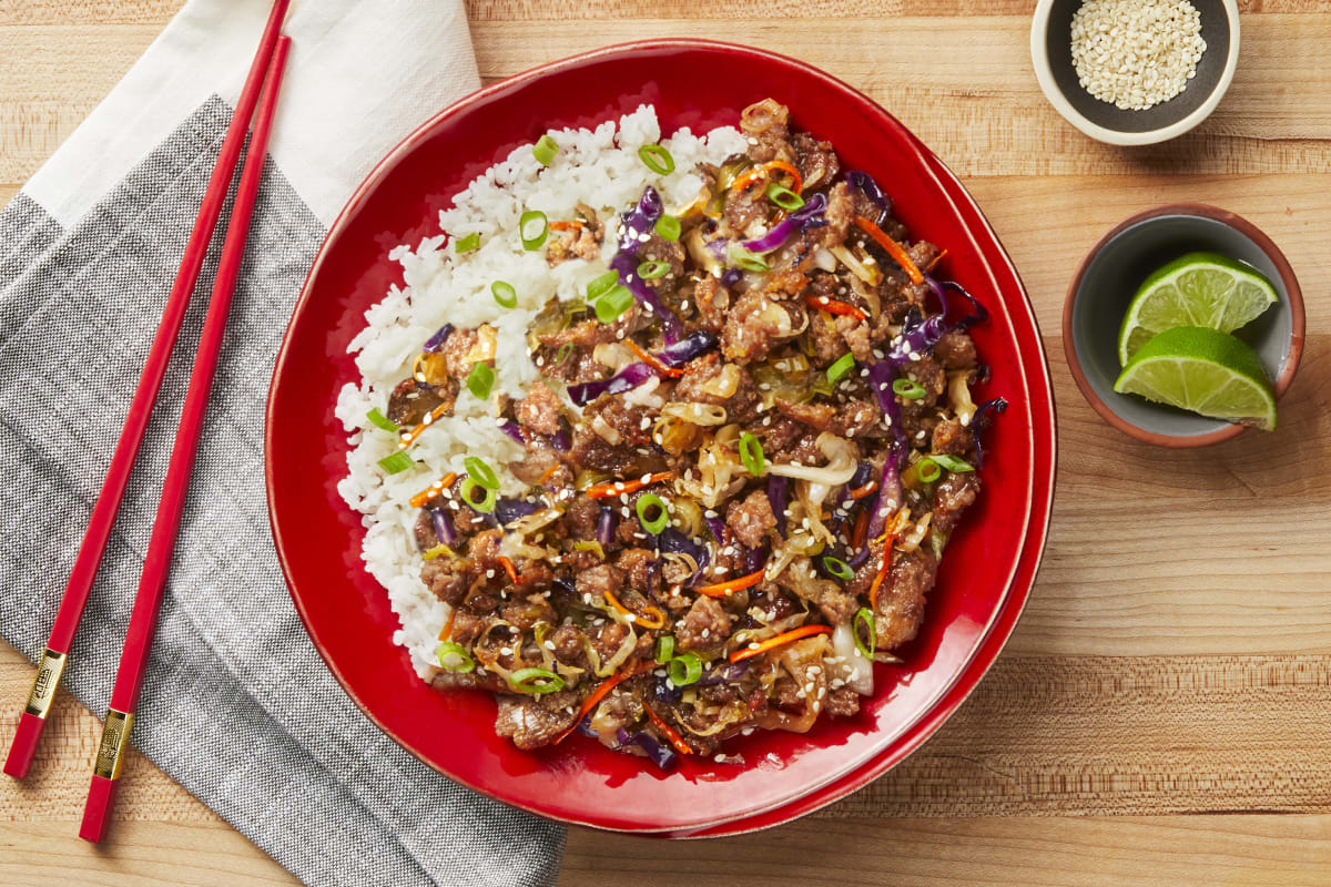 Moo Shu Pork Bowls