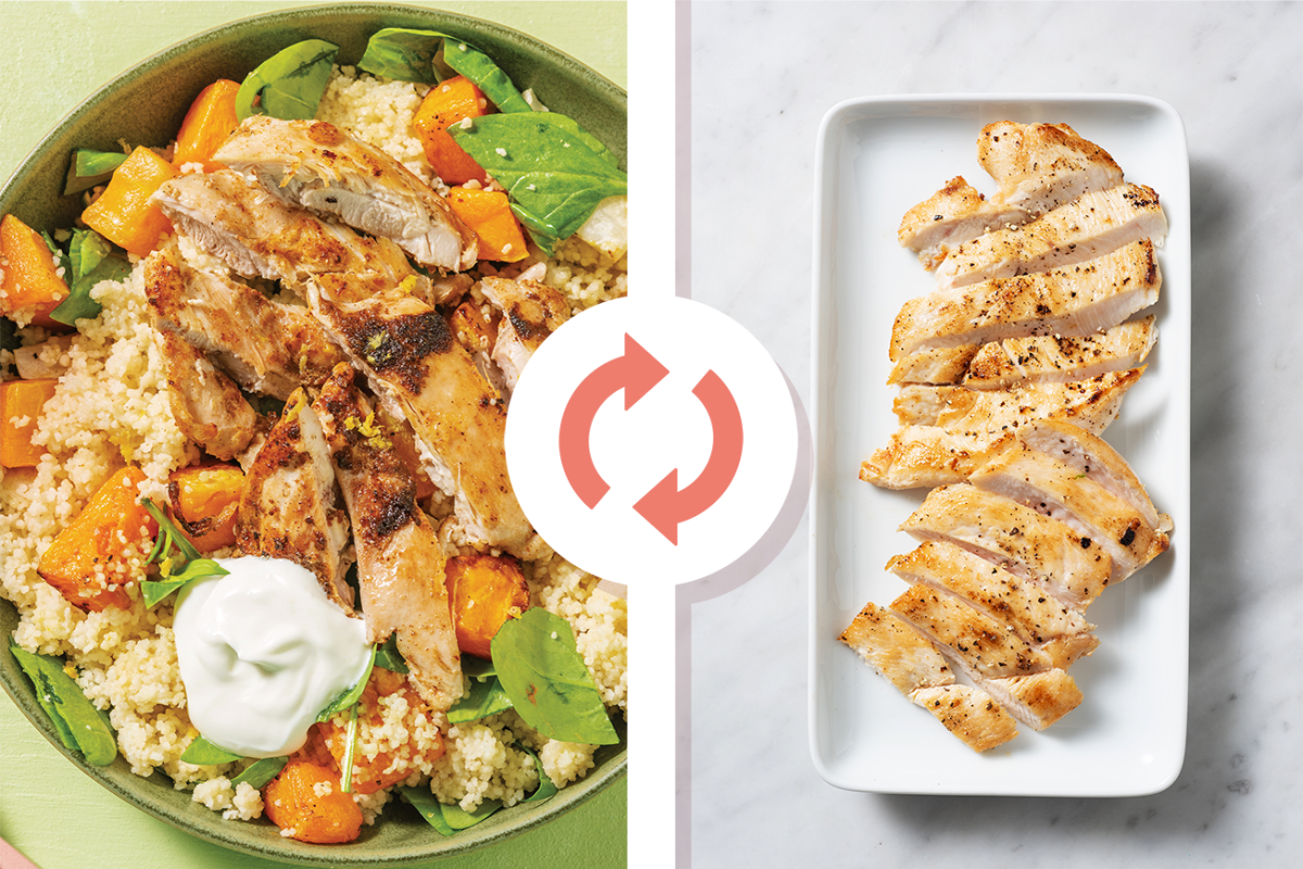 Moroccan-Style Honey Chicken