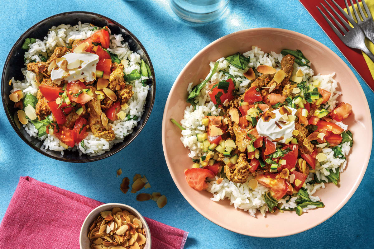 Mumbai Beef Rice Bowl