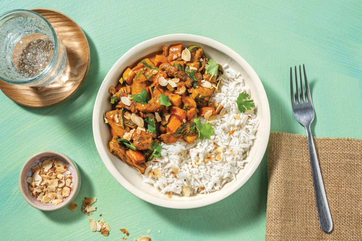 Mumbai Beef & Roast Veggie Curry Recipe HelloFresh