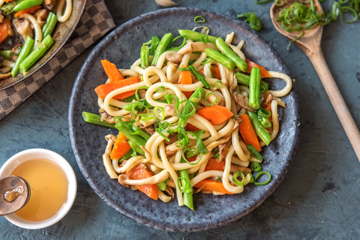 Mushroom Lo Mein